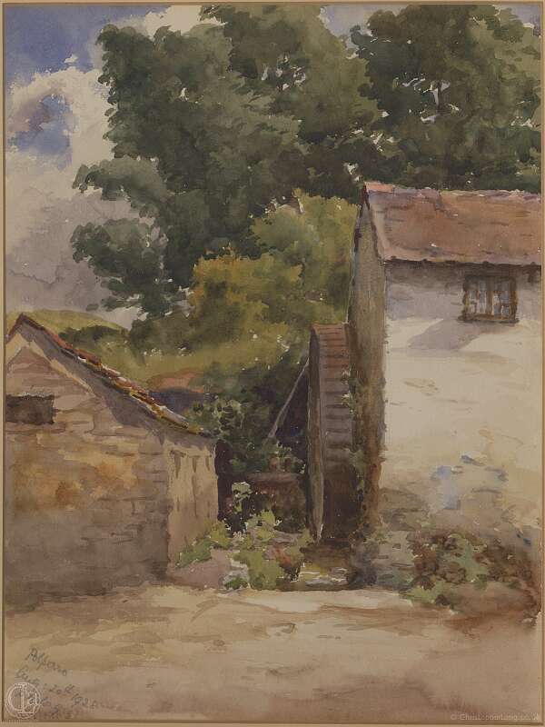 DavysBlancheWatercolour19280820Polperro