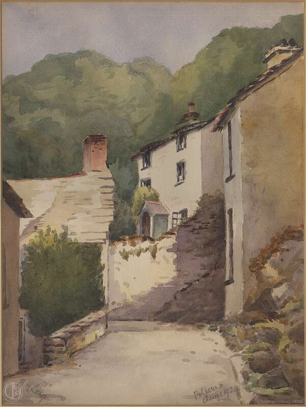 DavysBlancheWatercolour192808Polperro