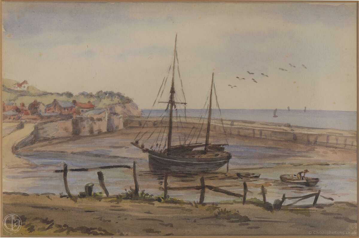 DavysBlancheWatercolour1928Harbour