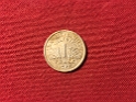 20161113 WWll 1FFr COIN Used as a mason's token in Boquet's well-head masonery 02