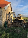 20171123 DEMOLISHING BOQUET HAY STORE AND START FOUNDATIONS 04