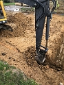 20180405 LE BOQUET SITE Levelling & Trenches 11