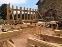 20180721 Final preparation of Section 2 timbers 01