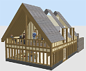20180827 CAL Redesign of Le Boquet with Raised 1st Floor Parapet 01