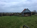 20171121 MOVING HAY ROLLS ONGTO BAILEY BRIDGE J-P Hermon 05