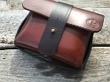 20160601 LEATHER SANDWICH BOX WITH HANDLE TWO-TONE WITH STUD & RIVETS 01