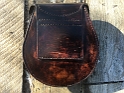 20170119 Sporran mixed light dark tan soft Argentine leather 03