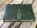 20170400 Green Leather Document Folder 02