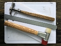 20170918 Leather Tools Hammers Ruler Boards