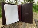 20190520 Brown Leather A5 Personal Organiser Wedding Present for AC Delaroche 02