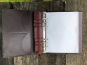 20190520 Brown Leather A5 Personal Organiser Wedding Present for AC Delaroche 03