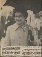 19810522 QUEEN AT CHELSEA FLOWER SHOW CN