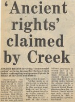 19811002 CHELSEA CREEK ANCIENT RIGHTS CN