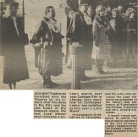 19811120 SIR CHRISTOPHER LEAVER LORD MAYOR CN
