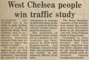 19811204 WEST CHELSEA TRAFFIC STUDY CN