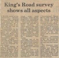 19821105 KINGS ROAD SURVEY CN
