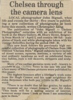 19830304 CHELSEA PHOTOGRAPHER JOHN BIGNALL SIR HUGH CASSON SIR JOHN BETJEMAN CN