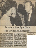 19830624 OLIVER MESSEL EXHIBITION VICTORIA AND ALBERT MUSEUM PRINCESS MARGARET LORD SNOWDEN CN