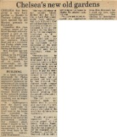 19830923 CHELSEA COLLEGE GARDENS OPENED JOAN HANHAM SIR THOMAS MOORE LORD STRANGE CN