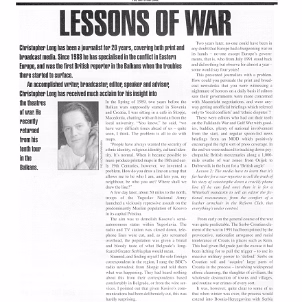 19951009 TJ LESSONS OF WAR 3-6 TJ