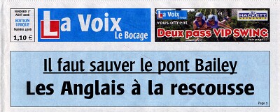 20080801 BAILEY BRIDGE SAVE La Voix Le Bocage 01 LVLB
